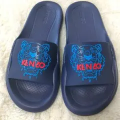 未使用級✨KENZO ケンゾー タイガー プールサンダル 女性 36 ネイビーのサムネイル