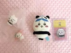 ちいかわ ハチワレ ぬいぐるみ マスコット ポーチ キーホルダー 6点