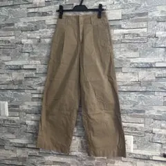 ワイドチノパンツ ワイドパンツ