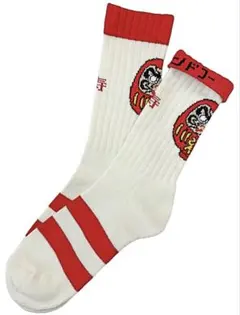 Japan DARUMA -white- " Socks／陳＆好　だるま靴下