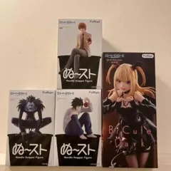 DEATH NOTE ぬーどるストッパー　BiCute Dark 4体セット