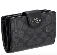 COACH コーチ 二つ折り財布 シグネチャー ミディアムウォレットのサムネイル
