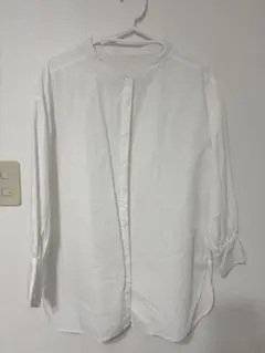 シャツ 長袖 ホワイト