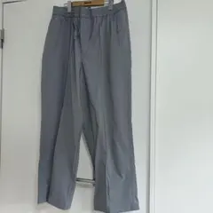 新品　Lサイズ　ZARA リラックスフィット グレー パンツ スラックス