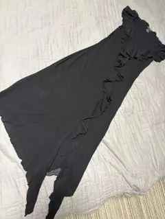 GUESS JEANS ブラックノースリーブドレス S/P