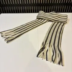 COMME CA ISM ストライプ マフラー