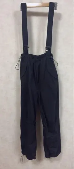 archives サスペンダー付き ワークパンツ ブラック Mサイズ