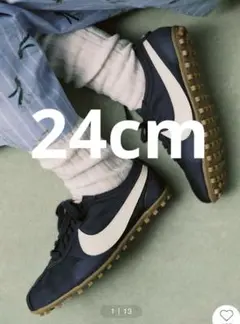 emmi × NIKE WMNS MOON SHOE OG SS ネイビー - メルカリ