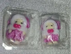 シルバニアファミリー 赤ちゃんカラフルウサギコスチューム ピンク2個セット