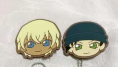 名探偵コナン　ガチャ　ヘアクリップ　赤井秀一　安室透