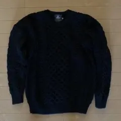 alan woolenmils フィッシャーマンセーターsize s 新品未使用