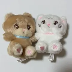mikkoミッコガチャガチャカプセルトイぬいぐるみチャームキーホルダー