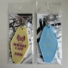 ワンピース キープレートキーホルダー スパイダーズカフェ バラティエ 2個セット