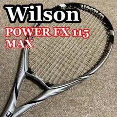 【美品】硬式テニスラケット Wilson K THREE FX 115 G1 希少】テニスラケット Wilson K THREE FX 115 G1 - メルカリ