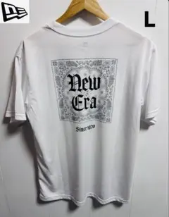 【新品】ニューエラ 半袖 テック Tシャツ Old English ホワイト