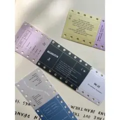 Pion 報表紙 レポート用紙 マスキングテープ 手帳デコ 切り売りのサムネイル