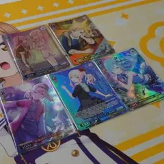 ヴァイスシュヴァルツ プロセカ オーバーフレームレア&VR 5枚セット