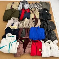 J2 アメリカ古着　ブランドミックス　ヘビージャケット20着セット　まとめ売り