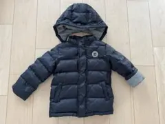 Mikihouse キッズ　4WAY ダウンコート　ブラック　110cm