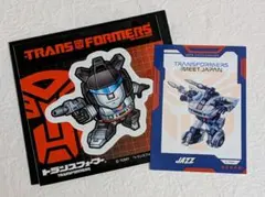 【美品！匿配】トランスフォーマー ジャズ マイスター ステッカー カード セット
