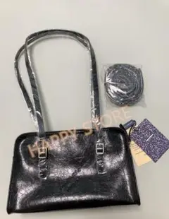 美品 paloma wool ブラック ショルダーバッグ