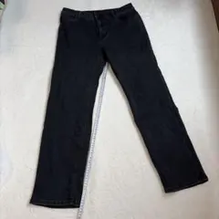 断捨離祭り！GU デニムパンツ ブラックXL