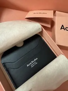 acne studios カードホルダー 黒 ミニポーチ 4475 - メルカリ