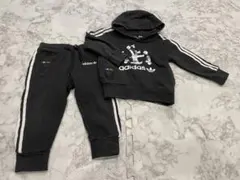 adidas ディズニー トレーナー・パンツセット ブラック