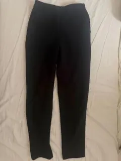 GU スラックス タックワイドパンツ