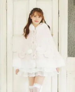 ポンポンリボンニットファーポンチョ LIZLISA ポンポンリボンニットファーポンチョ 新着商品 ｜ LIZ