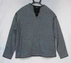 BEAMS ビームス Mサイズ スウェット トレーナー 霜降り グレー Vネック
