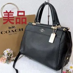 未使用級・付属品⭐︎COACH2wayショルダーバッグリリー2wayA4収納可能 