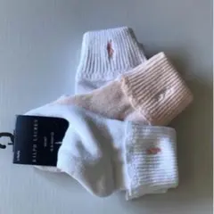 新品 ラルフローレン ソックス 3足