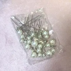 パールピン ヘアピン　ヘアアクセ