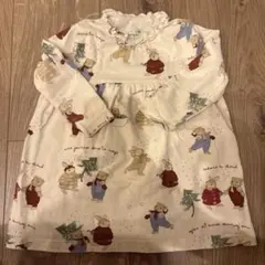 Konges Sloyd 9M 74センチ　動物柄ワンピース