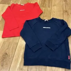 ミキハウス MIKIHOUSE ロンティ ロンT トレーナー セット 110