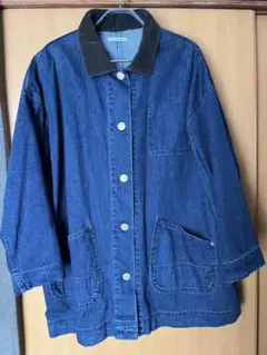 koti koti デニムジャケット ダークブルー