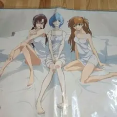 エヴァ 美少女写真展 コラボ ポートレートタオル マリ　アスカ　レイ