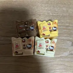 Hello Kitty デコレーション容器 4個セット