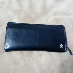 Munsingwear マンシングウェア ネイビー 長財布