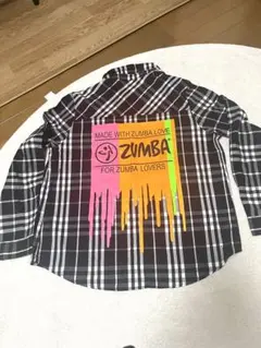 ZUMBA チェック柄シャツ