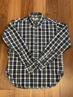 BAMBOO SHOOTS PLAID B.D. SHIRT（M）