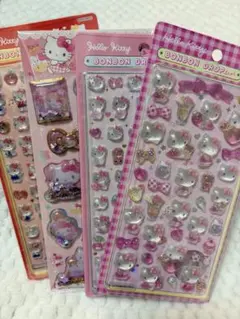 ハローキティ ボンボンドロップシール キラキラカプセルシール