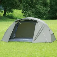SoomloomハイキングテントRENATTA2Pグレー 軽量空間広々テント快適