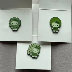 万博日本館　藻　キティ　ピンバッジ　セット