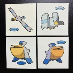 デコキャラシール　キャモメ　ペリッパー　初期