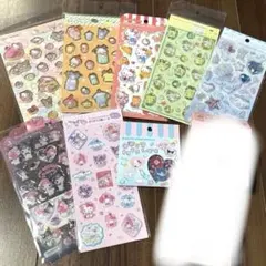 ストーンシール　おはじき　サンリオ　キティ　マイメロ　ポムポムプリン　まとめ売り