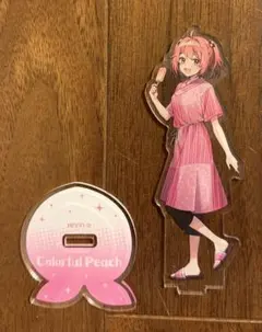 カラフルピーチ えとさん アクリルスタンド 極楽湯 - メルカリ