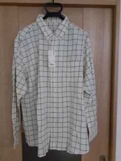 年末セール！　新品未使用　ユニクロ　フランネル　チェックシャツ　長袖　4XL　綿