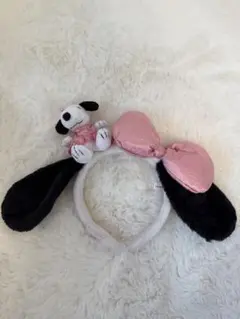 ユニバ カチューシャ スヌーピー ベル